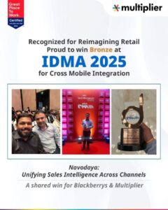 Proud to win Bronze at IDMA 2025 for Cross Mobile Integration